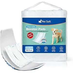 Pet Soft Forros de pañales para perros, 100 unidad