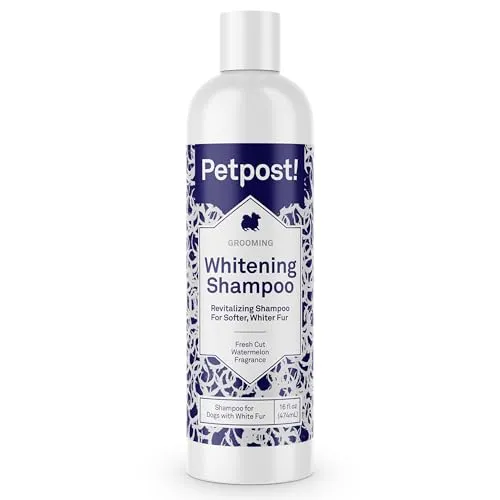 Petpost - Tratamiento de Aclaramiento para Perros con Pelaje Blanco – 474 mL