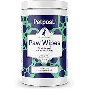 Petpost _ Toallita para Patas de Perros - Limpiado
