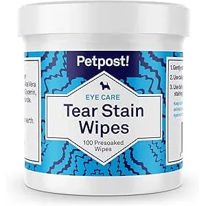 Petpost _ Toallitas Limpiadoras de Ojos – 100 Almo
