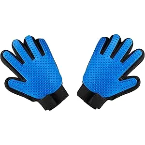Pets First Pet Guantes de aseo para mascotas – Des
