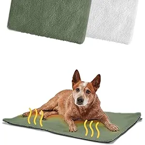 PiuPet® Manta termica Perro I 90x60cm I Autocalent
