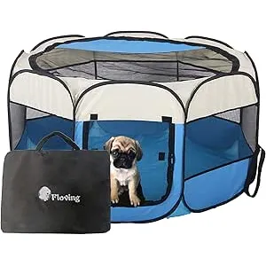 Plegable portátil Parque de Mascotas Uso en Interi