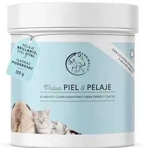 Polvo Piel & Pelaje de Perros y Gatos - Suplemento en Polvo
