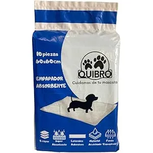 QUIBROPETS Empapadores Desechables para Perros 60x