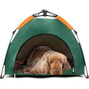 QWORK® Tienda Perros Portátil, Caseta Perros Exter