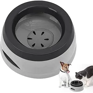 Qianyou Cuencos de Viaje para Perros, 750ML Antigo
