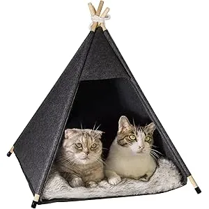 Qucey Tipi para mascotas para perros y gatos peque