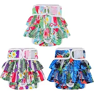 RANYPET Braga para Celo Perras, 3 Pcs Reutilizable