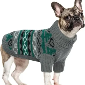 ROPA DE INVIERNO PARA PERROS X-SMALL, GRIS