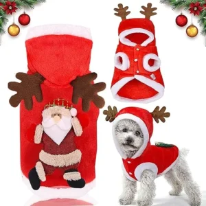 ROPA DE NAVIDAD PARA MASCOTAS PEQUEÑAS Y MEDIANAS