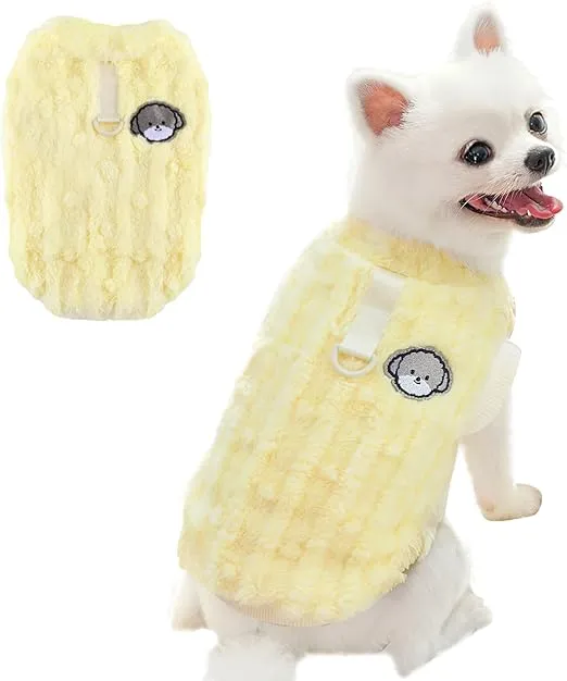 ROPA PERRO CHIHUAHUA - AMARILLO