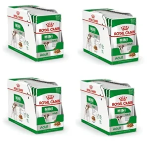 ROYAL CANIN MINI ADULT EN SALSA- PACK 4 x 12BOLSITAS x 85GRS
