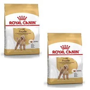 Royal Canin Poodle Adult, Alimento seco para Caniches Adultos a Partir de 10 Meses de Edad - Paquete Doble, 2 x 500 g