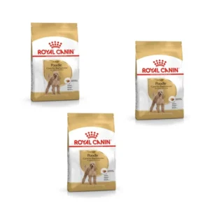 Royal Canin Poodle Adult, Alimento seco para Caniches Adultos a Partir de los 10 Meses de Edad Paquete Triple, 3 x 500 g