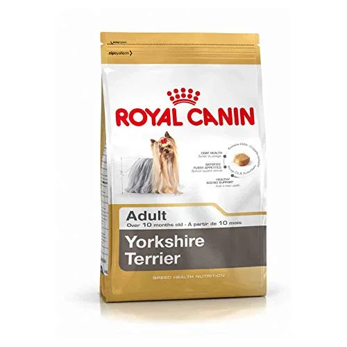 RoyalCanin Yorkshire Terrier Adult 3 kg, Pienso para Alargar la Vida de tu Perro Retrasando el Envejecimiento