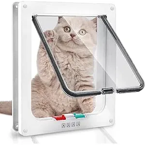Rubessia Puerta para Gato con Cierre magnético de