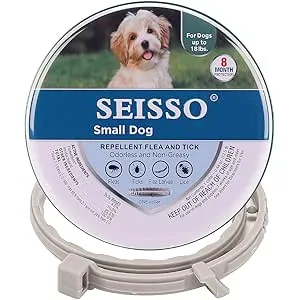 SEISSO Collar Antiparasitario Perros, Collar contr