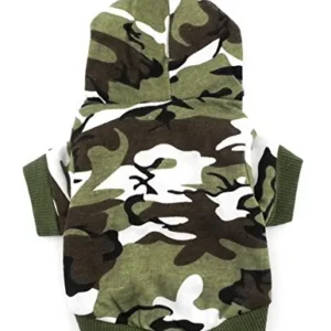 SUDADERA CAMUFLAJE CHIHUAHUA POMERANIA CANICHE