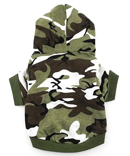 SUDADERA CAMUFLAJE CHIHUAHUA POMERANIA CANICHE