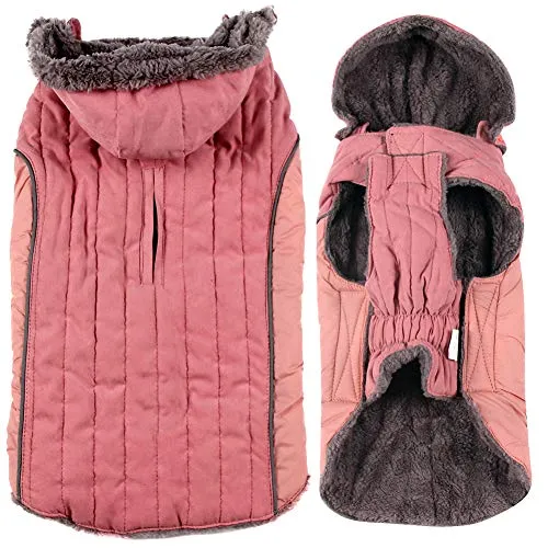 SUDADERA CON CAPUCHA DE FORRO POLAR PARA PERRITOS