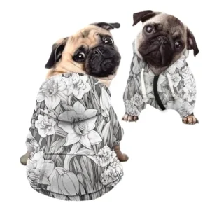 SUDADERA TRANSPIRABLE CON CAPUCHA PERROS TALLA S