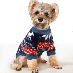 SUÉTER DE FORRO POLAR PARA PERRO XS, AZUL