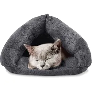 SUOXU Cama para Gatos,Lavable a maquina,con Forro