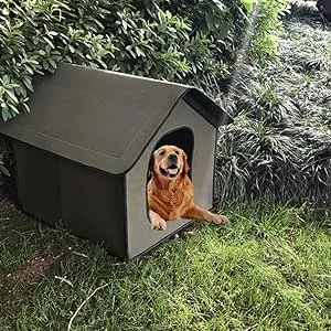 Settoo Caseta para perros grandes de EVA, plegable