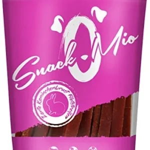 Snack premium para perros - tiras de filete de pechuga de conejo, sin cereales, 1 pack (1 x 70g)