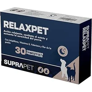Suprapet Relax Calmante Perros 30 tabletas - Relaj