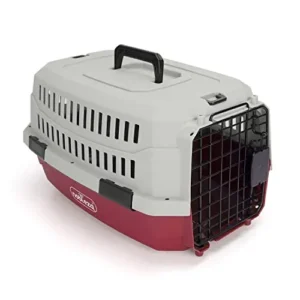 TRANSPORTÍN DE PLÁSTICO PARA MASCOTAS PEQUEÑAS