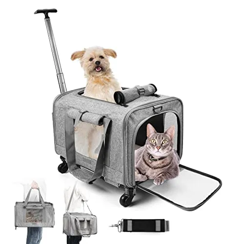 TRANSPORTÍN PERRO MINI TRANSPIRABLE Y PLEGABLE