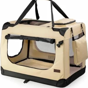 TRANSPORTÍN PLEGABLE PARA ANIMALES PEQUEÑOS