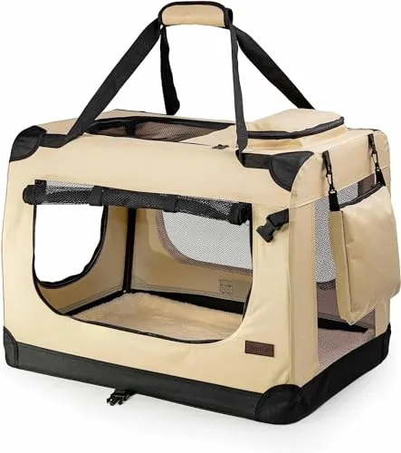 TRANSPORTÍN PLEGABLE PARA ANIMALES PEQUEÑOS
