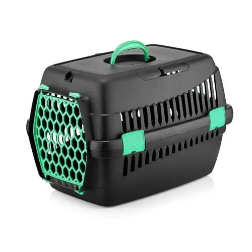 TRANSPORTÍN RÍGIDO DE PLÁSTICO PARA PERROS PEQUEÑOS