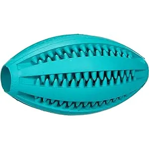 TRIXIE Pelota Rugby Denta Fun, Menta, Caucho, 11 c