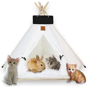 Tienda Campaña Mascota,Cabaña Conejos Uso en Exter