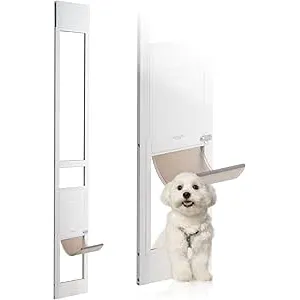 VEVOR Puerta Corrediza de Vidrio para Perros Altur