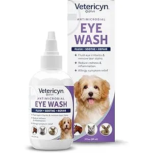 Vetericyn Plus Eye Wash for All Animals 3 Ounces