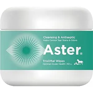 Vetnova VN-1034 Aster Trisoftal Wipes, Blanco