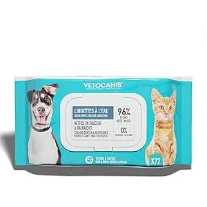 Vetocanis - Toallitas Limpiadoras para Perros y Ga