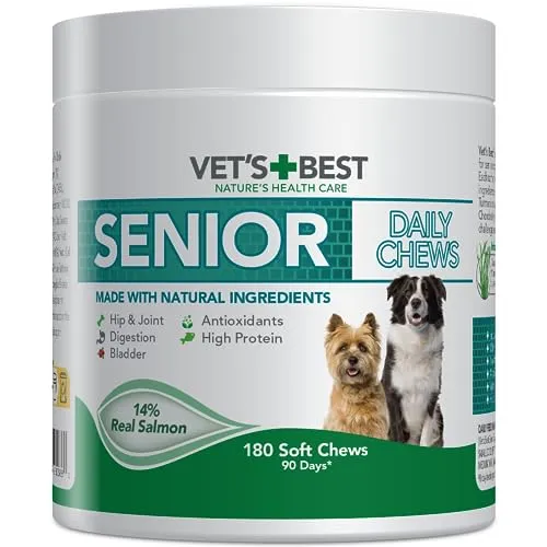 Vet's Best Daily Soft Chews - Suplementos para Perros Mayores
