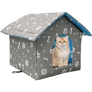 Vinnypet - Nicho de exterior para gatos, fácil de