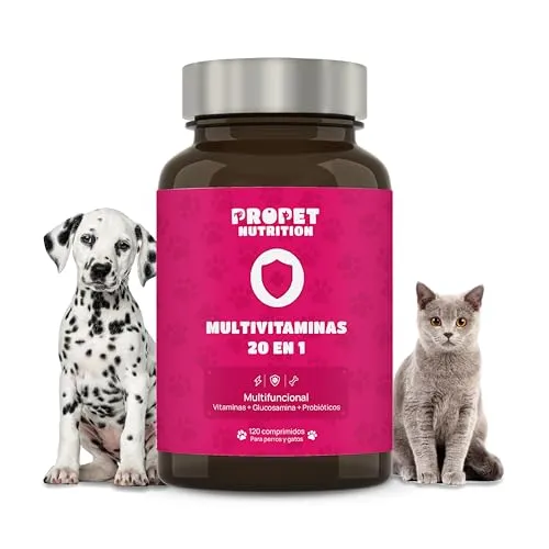 Vitaminas para Perros y Gatos + Probioticos + Glucosamina + Condrotina