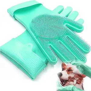 XFLYP Guantes para Mascotas, Guantes de Masaje de