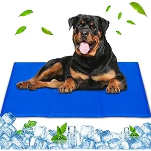 ZZXLOPEZ Alfombra Refrescante para Perro, Alfombra