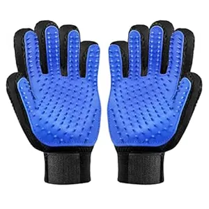 flintronic 2 Guantes de Aseo para Mascotas, Quita