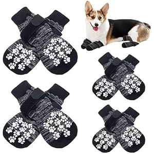 gotyou 4 Pares Calcetines Antideslizantes para Per