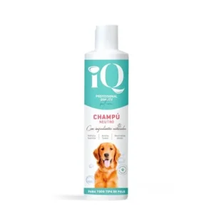 iQ Pet Care - Champú Neutro para Mascotas - Cuidado Completo para Pelaje y Piel - 300 ml